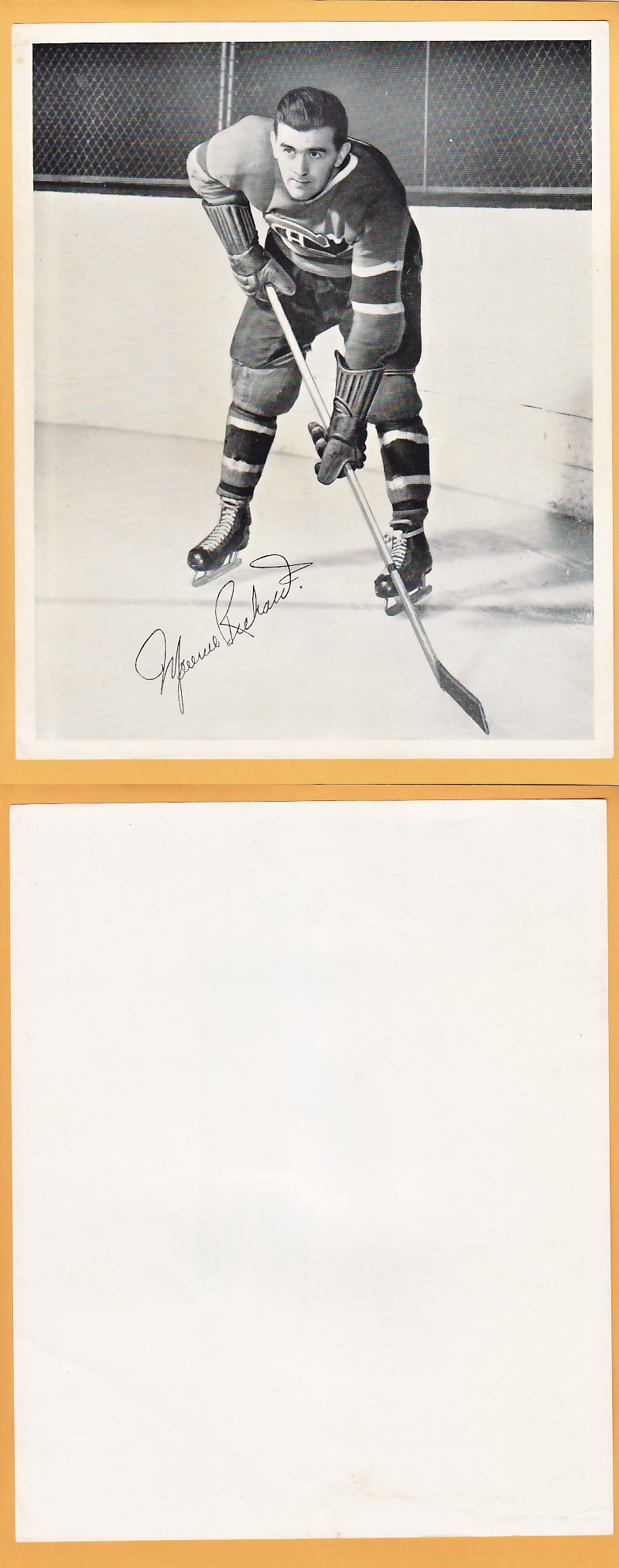 1945-54 QUAKER OATS PHOTO MAURICE RICHARD V.1 photo 1945-54 QUAKER OATS PHOTO MAURICE RICHARD V.1 photo